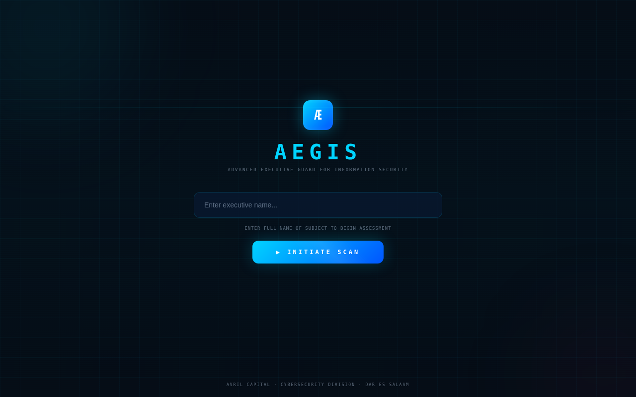 AEGIS Platform